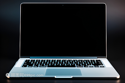 黑色筆記本電腦 現代計算機的完美融合